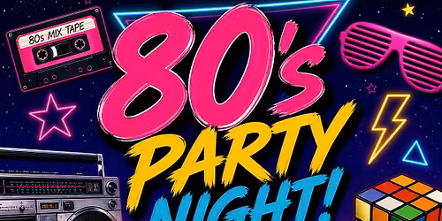 An 80s Disco Party Night 