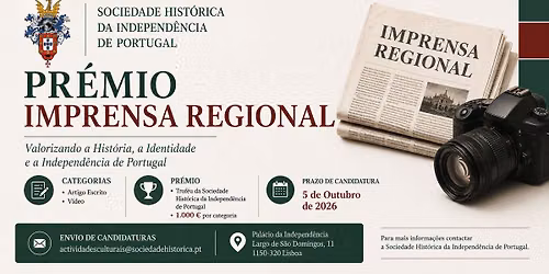 \ud83d\udcf0 PR\u00c9MIO IMPRENSA REGIONAL