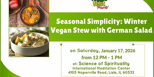 Seasonal Simplicity: Winter Vegan Stew with German Salad