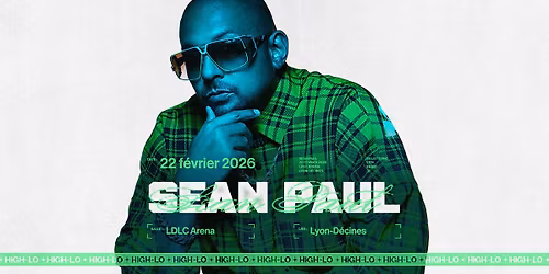 SEAN PAUL - LDLC Arena - Lyon-D\u00e9cines