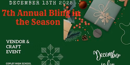 7th Annual Bling in the Season