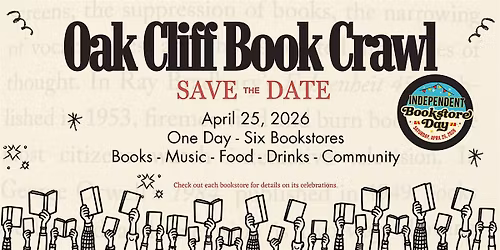 4th Annual Oak Cliff Book Crawl