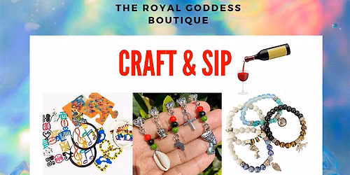 Vibe, Sip and make Jewelry