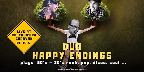 Duo Happy Endings - Kultahiekka Caravan, Lohja