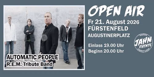 Automatic People - R.E.M. Tribute Band