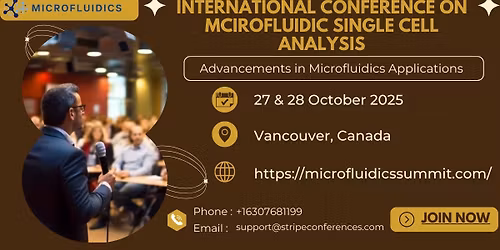 Microfluidic Single Cell Analysis Conference 2025