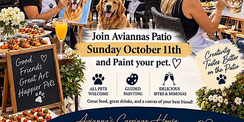 Patio Paint your Pet