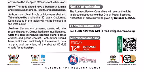 MLI@10 Lung Science and Health Symposium
