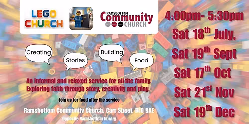 Lego Church - Explore faith through stories, building & play