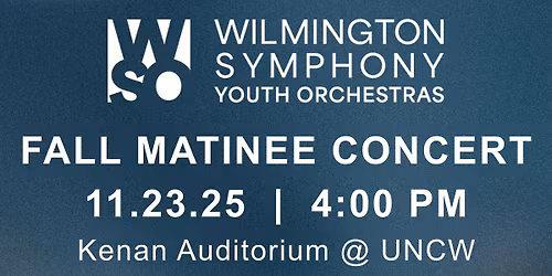 WSYO Fall Matinee Concert