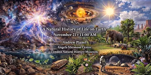 Talk: A Natural History of Life on Earth by Andrew Planet