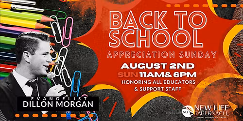 Back to School Appreciation Sunday
