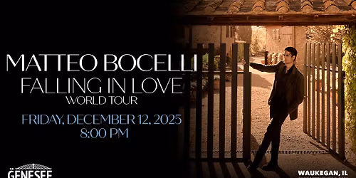 MATTEO BOCELLI - Falling In Love World Tour