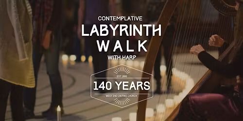 Labyrinth Walk with Harp