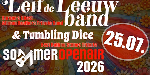 MusicClub Sommer OpenAir - Allman\u00b4s Stoned - Southern Rock trifft Stones