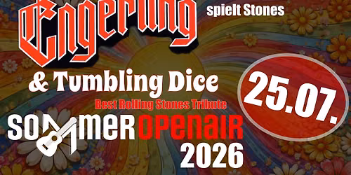 MusicClub Sommer OpenAir - Engerling spielt Stones & Tumbling Dice
