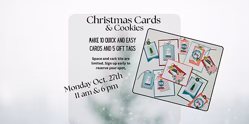 Christmas Cards & Cookies