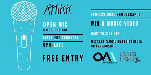 Open mic at Hagglers Corner