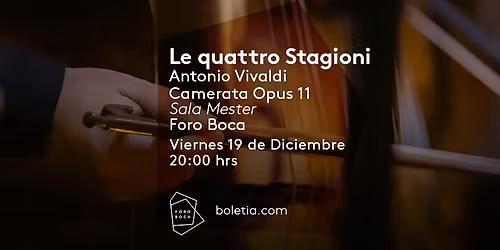 LE QUATTRO STAGIONI - CAMERATA OPUS 11
