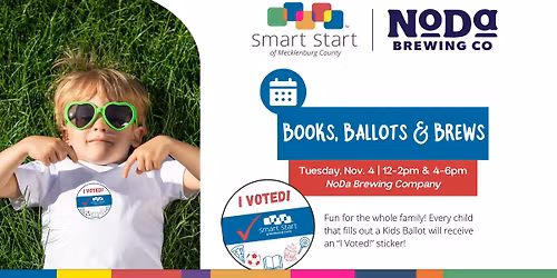 Books, Ballots & Brews