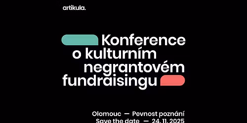 Konference o kulturn\u00edm negrantov\u00e9m fundraisingu