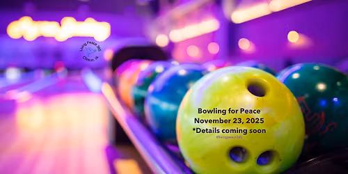 Bowling for Peace Fundraiser