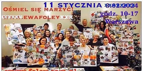 \u201eMAPA MARZE\u0143\u201d z Ew\u0105 Foley: zakochaj si\u0119 w marzeniach (WARSZAWA)