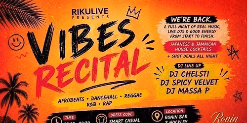 RikuLive presents Vibes Recital!