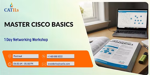 Master Cisco Basics: 1 Day Networking Workshop in Montreal