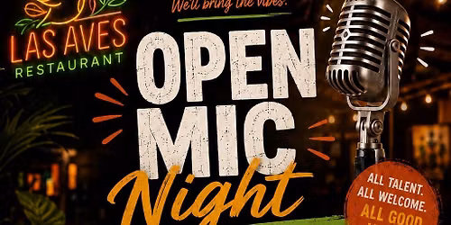 Open Mic Night \ud83c\udfa4