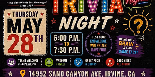Trivia Night at Knowlwood