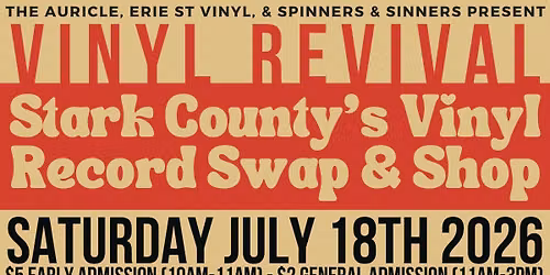 Vinyl Revival - Stark County's Vinyl Record Swap & Shop