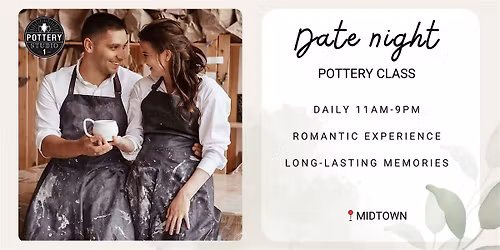 Love and Clay: Couple's Pottery Class - Midtown (Bryant Park)