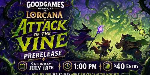 Lorcana - Attack of the Vine! - PRERELEASE
