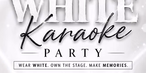 All White Karaoke Party w Queen Fluffy