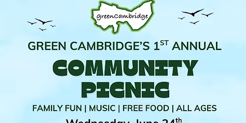 Green Cambridge Community Picnic