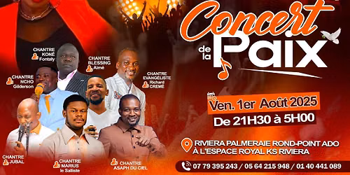 concert de la paix
