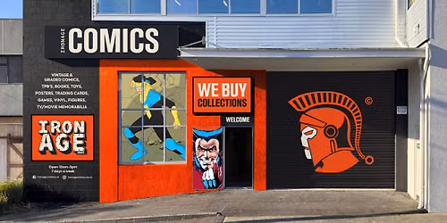 Iron Age Comics Rail Sale