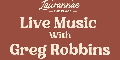 Live Music With Greg Robbins