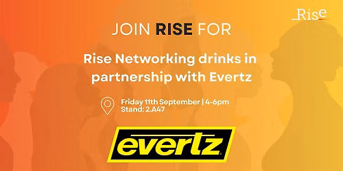 Rise  IBC Networking Drinks in Partnership with Evertz