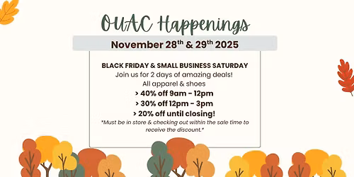 Black Friday Sale Event!