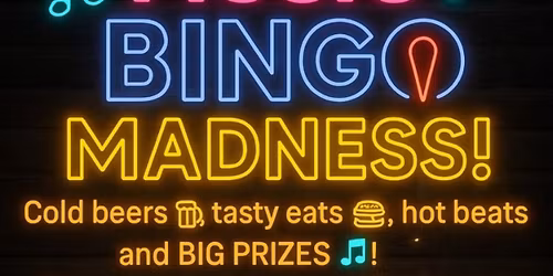 Music Bingo Live at the Trough