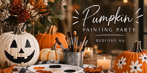 Pumpkin Painting Party- Bedford, NH