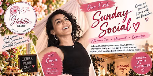 Sunday Social feat. Dr. Emotions: Embodied healing through belly dance