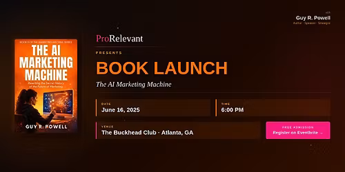 AI Marketing Machine Book Launch