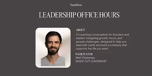 Leadership Office Hours