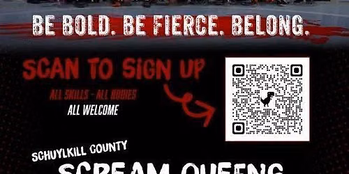 \ud83c\udfc1 Join the Schuylkill County Scream Queens! \ud83d\udda4\n