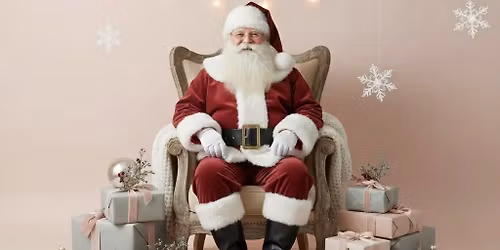 Santa Visiting Market On Main!