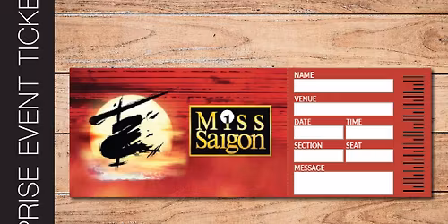 Miss Saigon at New Theatre - Oxford
