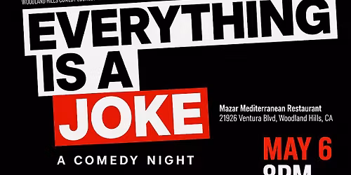 'Everything is a Joke' The Comedy Night